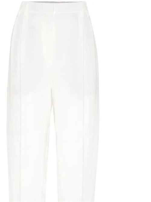 Milk white linen/flax pants Brunello Cucinelli | MH126P8292C600